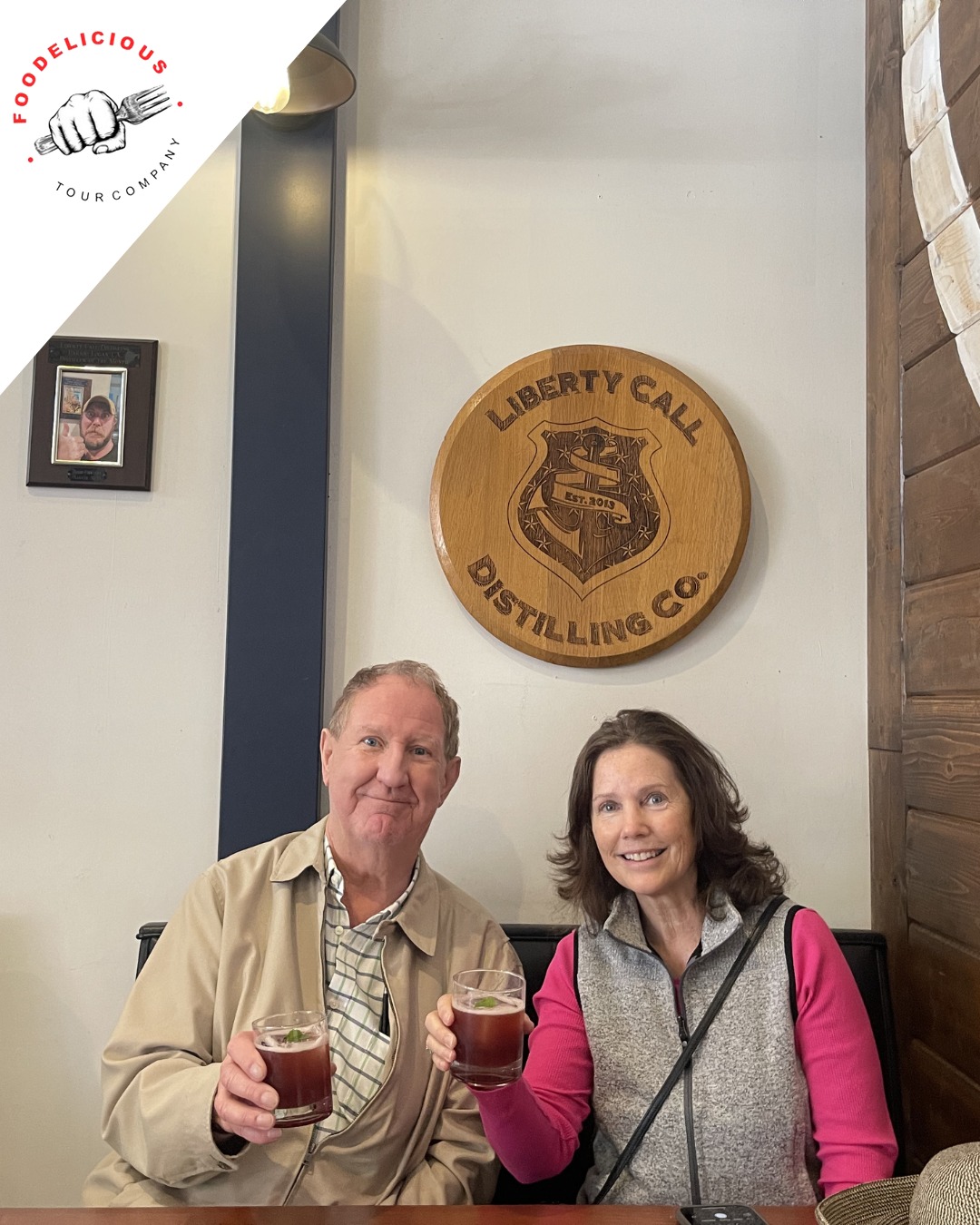 Cocktail tasting at Liberty Call Distilling